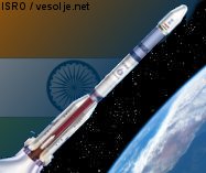 Indijska raketa GSLV (Slika: vesolje.net)